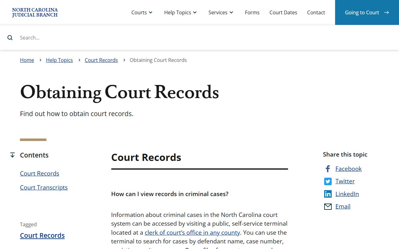 Scotland County court records public terminal and case search guidance